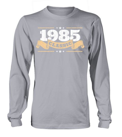 Anniversary 1985 Classic Matching Couple Distresse Men's Long Sleeve