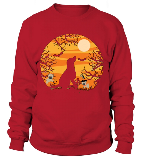 halloween dog meme Halloween dog t shirt T shirt e Women's Sweatshirt