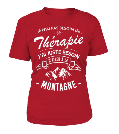 Hiking T-shirt - Mountains Therapy Women's T-Shirt