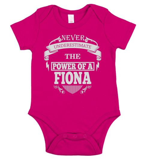 FIONA - Never underestimate the power of FIONA - FIONA name - FIONA Name Gifts - birthday gifts for FIONA - FIONA Shirts - FIONA T-shirt - Best Sellers Short Sleeve Baby One-Piece