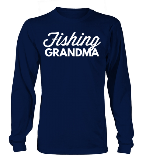 Fishing Grandma Women's Long Sleeve