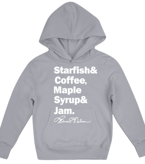 Prince starfish coffee maple syrup and jam Kids Hoodie