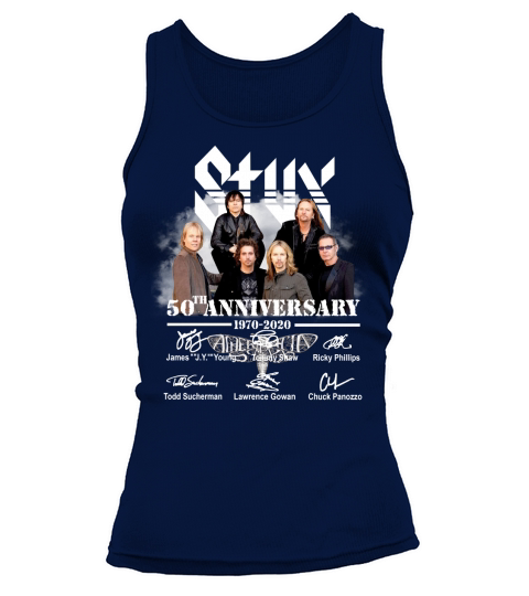 Styx 50th Anniversary 1970 2020 Signature Tank top Woman