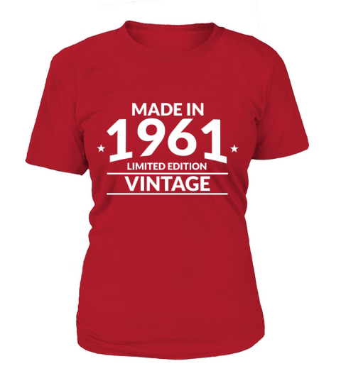 Made in 1961 Limited Edition Vintage Women's T-Shirt
