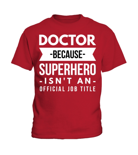 Doctor Superhero Kids T-Shirt
