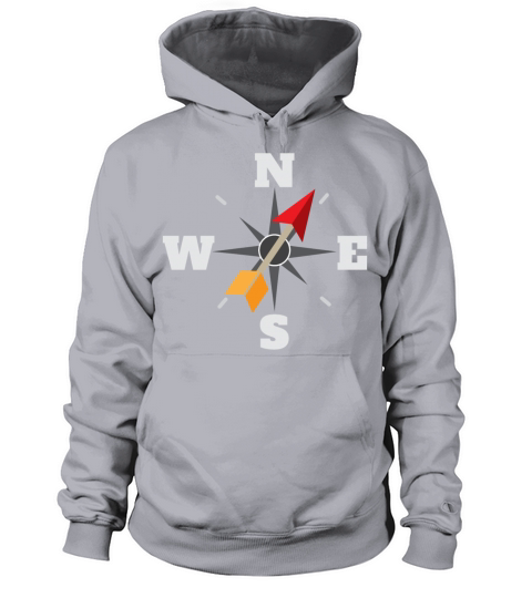 Arrow NESW Navigator Arrow Outdoor Gift Idea Women's Hoodie
