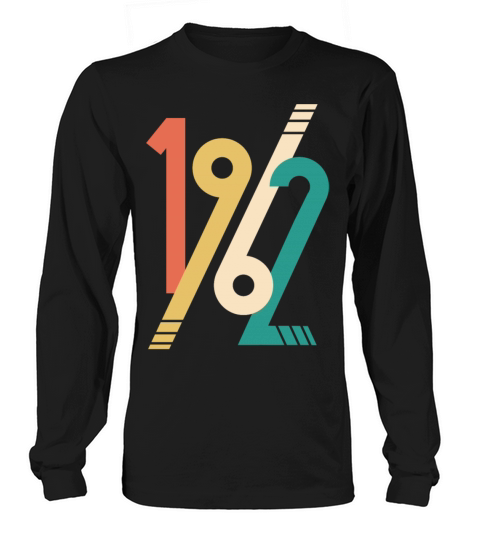Vintage 1962 - 60 years old - 60th birthday gift Long sleeved Unisex