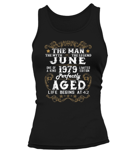 Legends Were Born In June 1979 42nd Quarantine Women's Tank Top
