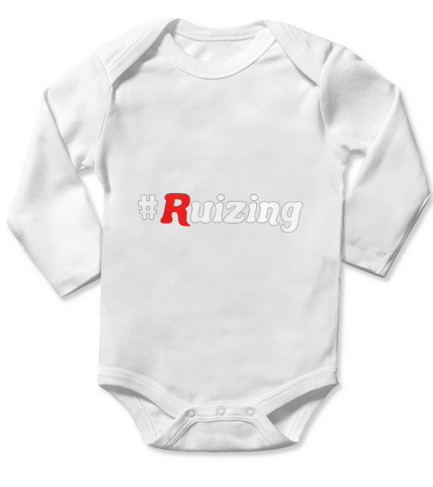 Hashtag Ruizing RIP Chef Carl Ruiz Long Sleeve Baby One-Piece
