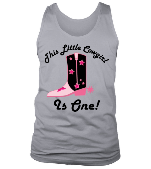 1st Birthday Cowgirl Men's Tank Top