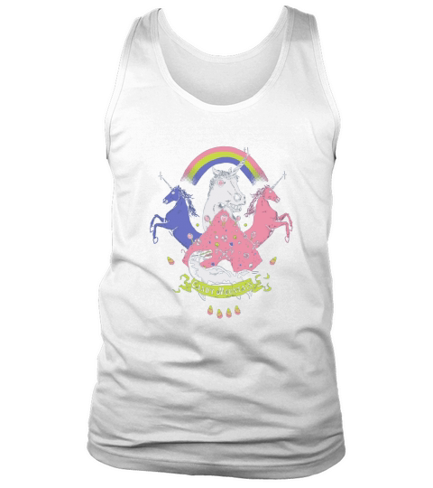 Candy mountain unicorn tee LGBT Men's Tank Top