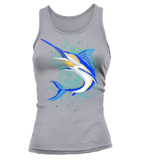 Funny Marlin Sport Fishermen Design as a gift idea Women's Tank Top