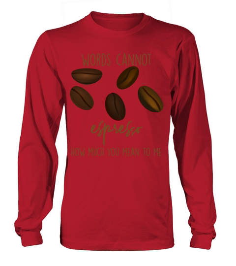 Coffee Beans Women's Long Sleeve