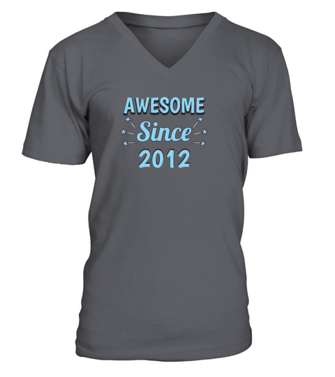 Birthday 2012 awesome Men's V-Neck T-shirt