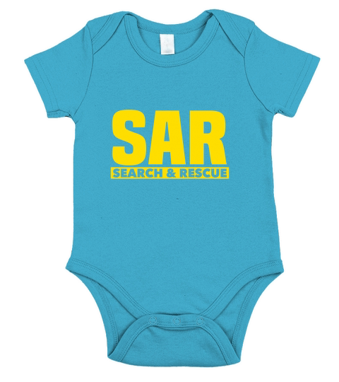 Search  Rescue Crew SAR Short Sleeve Baby One-Piece