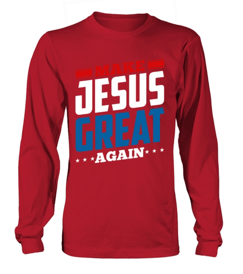 Make Jesus Great Again Women's Long Sleeve