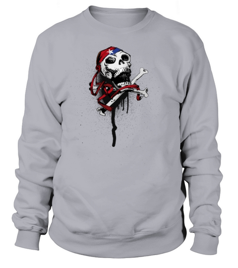 Skull American Bandana Women's Sweatshirt