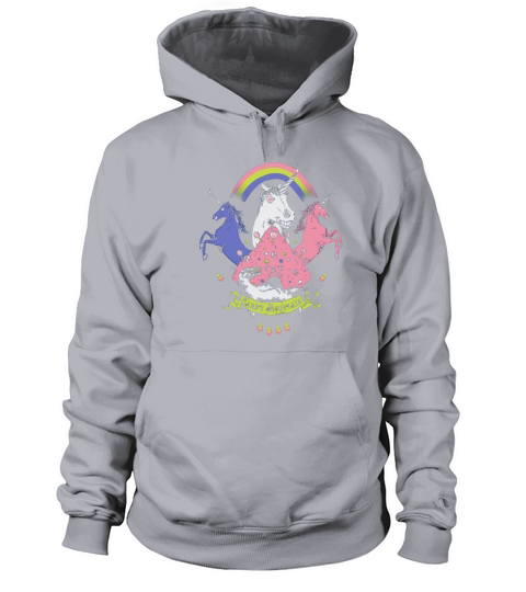 Candy mountain unicorn tee LGBT Women's Hoodie