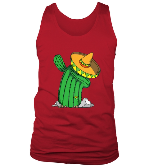 Dabbing Mexican Cactus Cinco De Mayo Mexico Tank Top Unisex