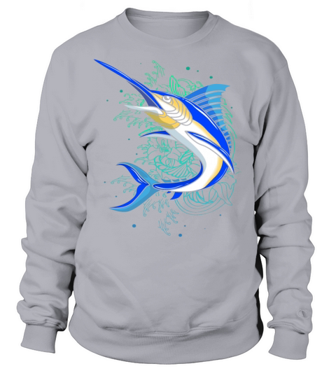 Funny Marlin Sport Fishermen Design as a gift idea Women's Sweatshirt