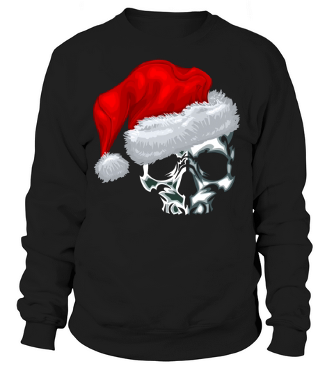 Santa Skull Men's Sweatshirt