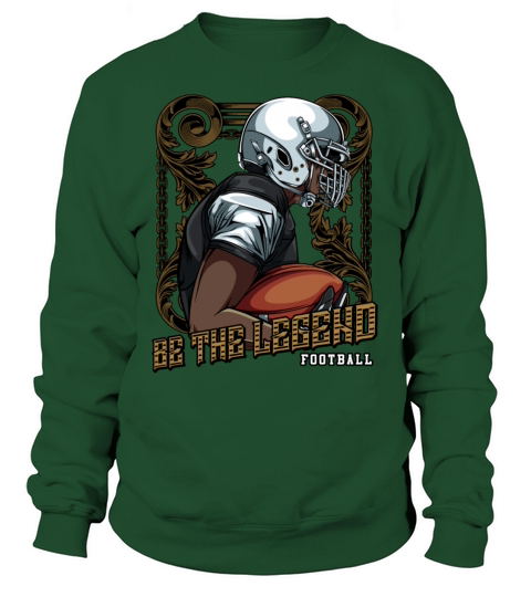 Cool American Football Player Trendy Team Sport Women's Sweatshirt