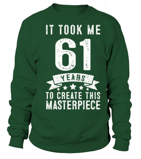 Funny 61 Years Old 1960 T Shirt 61th Birthday Gift Women's Sweatshirt