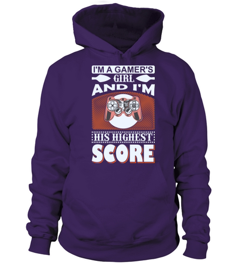 Im a gamer girl and his highest score Women's Hoodie
