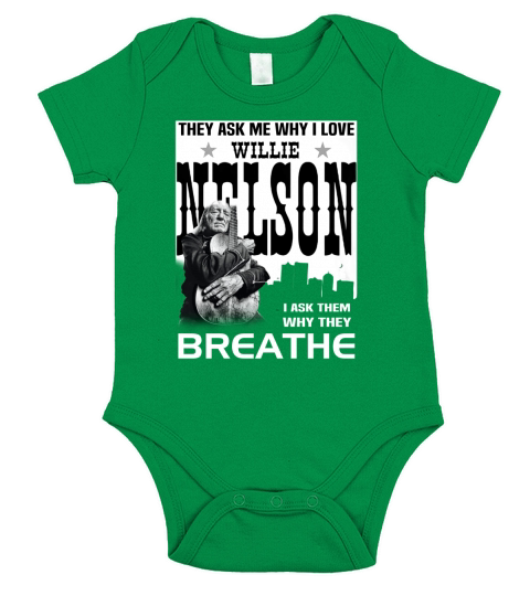 Willie Nelson (1) Short Sleeve Baby One-Piece