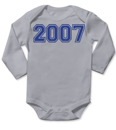 2007 Long Sleeve Baby One-Piece