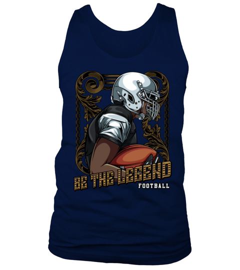 Cool American Football Player Trendy Team Sport Men's Tank Top