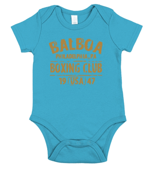 Balboa Boxing Club Short Sleeve Baby One-Piece