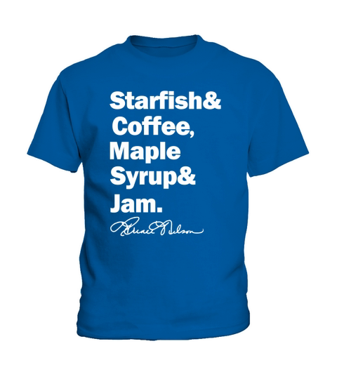 Prince starfish coffee maple syrup and jam Kids T-Shirt