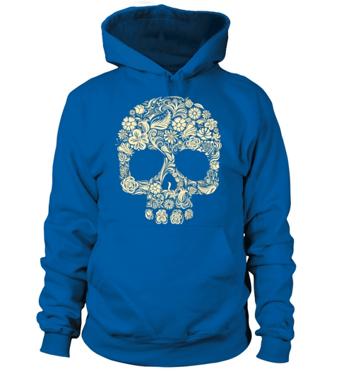 skull flower Women's Hoodie