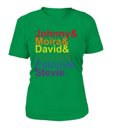 Johnny Moira David Alexis Patrick Stevie Pride Schitts Creek Classic Women's T-Shirt