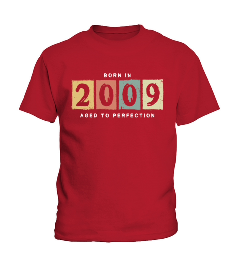 2009 Birthday vintage Gift Idea Kids T-Shirt