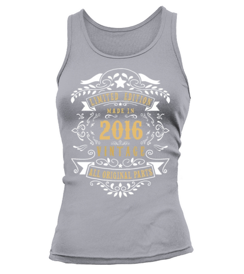 Limited Edition Made In 2016 Vintage Original Women's Tank Top