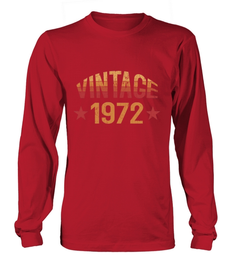 Vintage 1972 Men's Long Sleeve
