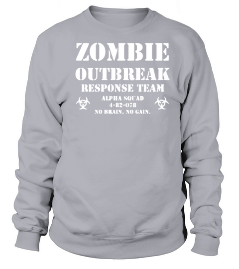 Zombie Outbreak Team Women's Sweatshirt
