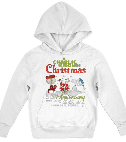 A Charlie Brown Christmas 50th Anniversary Kids Hoodie