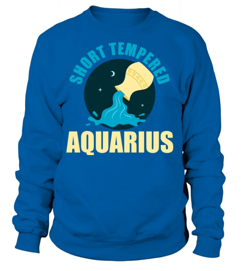 Aquarius Short Tempered Women's Sweatshirt