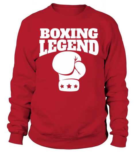 Retro Boxing Legend Boxing Glove Sweatshirt Unisex