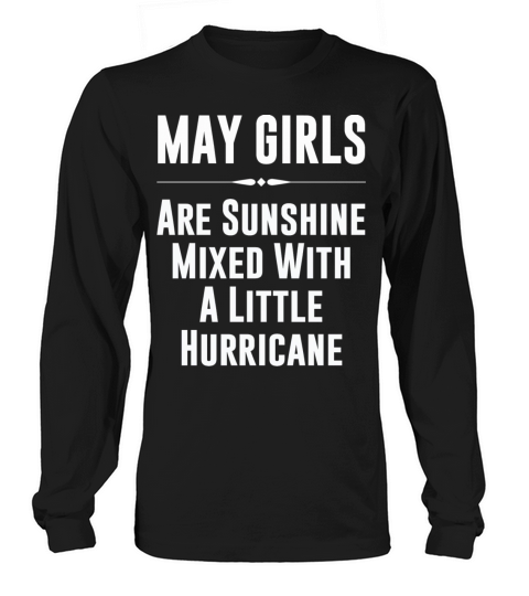 May girls are sunshine Women's Long Sleeve