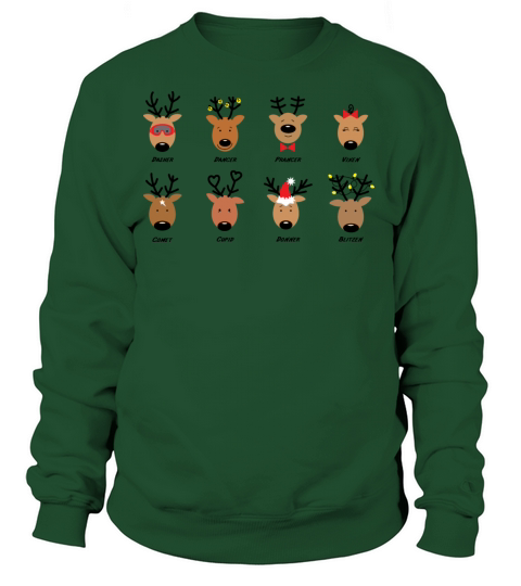 Santas Reindeer Women's Sweatshirt