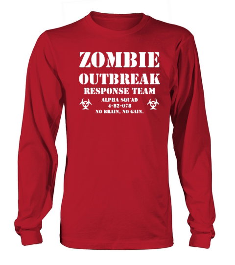 Zombie Outbreak Team Women's Long Sleeve