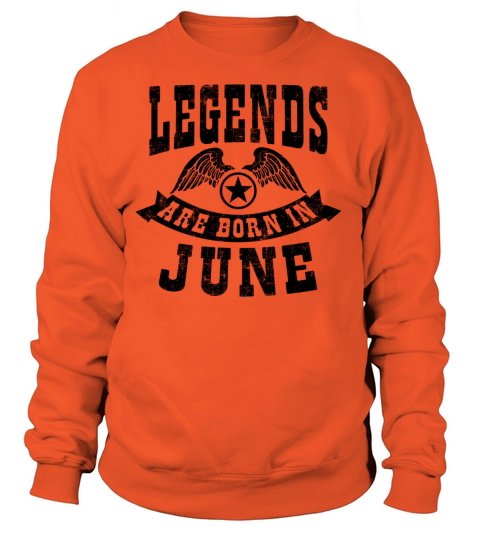 Legend Are Born in June Women's Sweatshirt
