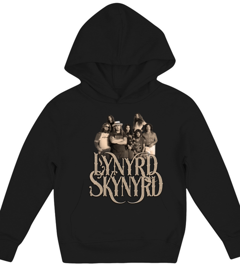 Lynyrd Skynyrd Band Tshirt Kids Hoodie