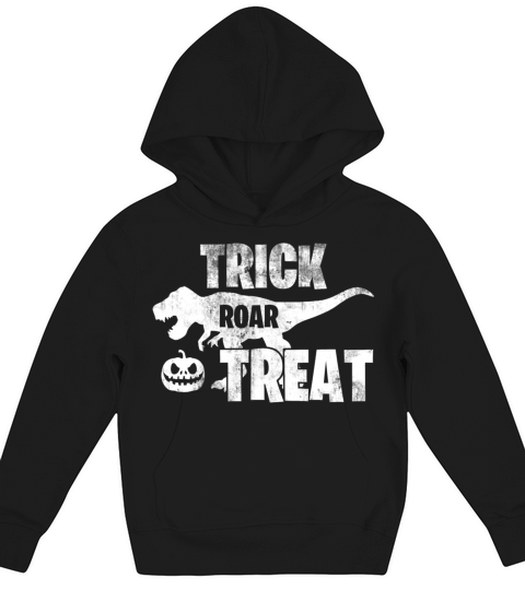 Halloween dinosaur Kids Hoodie