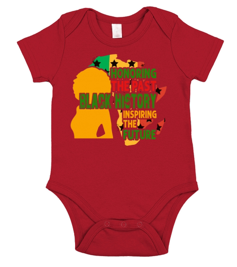Honoring The Past Black History Inspiring The The Short Sleeve Baby One-Piece