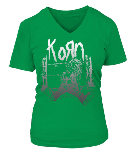 Korn V-neck T-Shirt Woman
